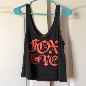 Fox tank top